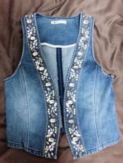 rose21様専用ブージュルード♡デニムベスト♡のサムネイル