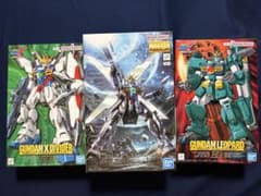 MGガンダムX 1/100ガンダムエックスD.V. ガンダムレオパルド ３機