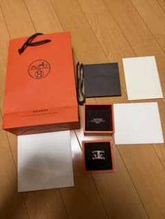 【新品、未使用】HERMES リング　オスモズ GM63号のサムネイル