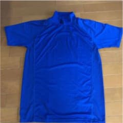 ZETT 半袖アンダーシャツ　青　メンズM 野球のサムネイル