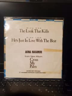 中森明菜 The Look That Kills 7インチ 見本盤のサムネイル