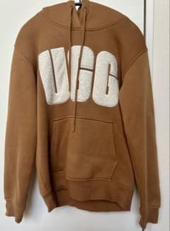 即日発送　UGG ブラウン フード付きパーカー　キャメル　茶色 即日発送 UGG ブラウン フード付きパーカー キャメル 茶色 - メルカリ
