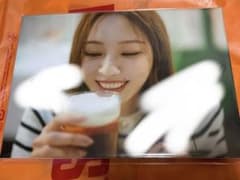 乃木坂46 梅澤美波 写真集 透明な覚悟 直筆サイン入 パネル タワレコ