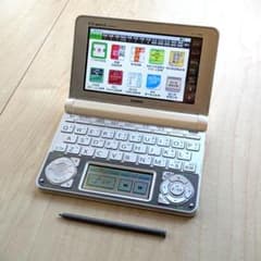 電子辞書 CASIO/カシオ製 エクスワード XD-N9800 - メルカリ