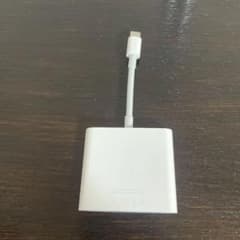 APPLE MD826AM/A 変換プラグ　Cタイプ　Apple正規品のサムネイル