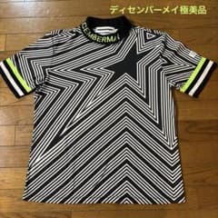 DECEMBERMAY メンズ ゴルフウェア 半袖シャツ スター柄 極美品 XL DECEMBERMAY メンズ ゴルフウェア 半袖シャツ スター柄 極美品 XL
