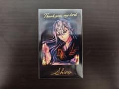 シロ 夏の思い出チェキ風カード 箔押し レア【悪魔執事と黒い猫 / あくねこ】のサムネイル