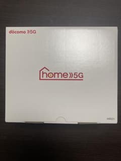 docomo ホームルーター home 5G HR01のサムネイル