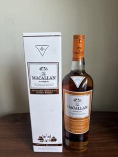 The MACALLAN AMBER ザ・マッカラン アンバー700ml 箱付き - メルカリ