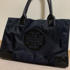 ゆめ様専用　トリーバーチトートバッグ黒のサムネイル