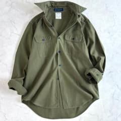 マディソンブルー HAMPTON B刺繍 長袖シャツ カーキ 02 uv7 マディソンブルー HAMPTON B刺繍 長袖シャツ カーキ 02 uv7 - メルカリ