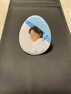中日ドラゴンズ D25 推しメンたまご型 シークレット缶バッジ　村松開人選手のサムネイル
