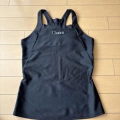 Charcott Black Tank Top, Cross Back, Size Small