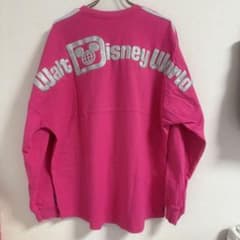 Walt Disney World スピリットジャージー 長袖Tシャツ ピンク - メルカリ