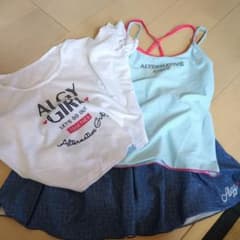 女の子3点セット水着 160のサムネイル