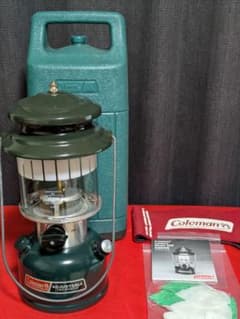 「ツーマントル」ランタン【中古】Coleman／予備マントル・Gカバー・説明書付 ツーマントル」ランタン【中古】Coleman／予備マントル・Gカバー・説明