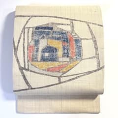 未仕立て 羊刺繍 正絹 名古屋帯 黒 | Shop at Mercari from Japan! | Buyee