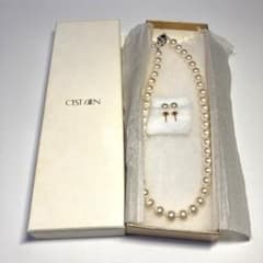 セビアン パールネックレス＆ピアス セットのサムネイル