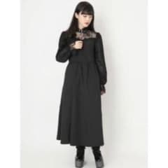 【値下げOK】 Ank Rougeベルトチョーカーマキシワンピースのサムネイル