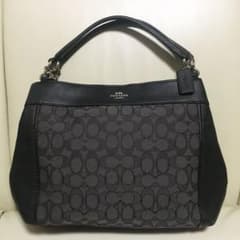 美品 コーチ シグネチャー 2way ショルダー バッグのサムネイル