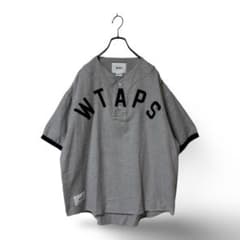 希少　WTAPS 22SS ベースボールシャツ　半袖　M TAKUYA∞さん着用 希少 WTAPS 22SS ベースボールシャツ 半袖 M TAKUYA∞さん着用 - メルカリ