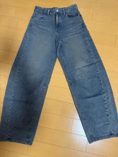 GU バレルレッグジーンズ丈長めのサムネイル
