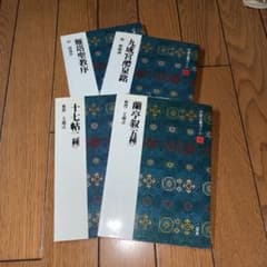 中国法書ガイド 4冊セット 二玄社 書道のサムネイル