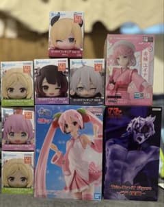 ホロライブ 初音ミク ダンダダン フィギュア まとめ売りのサムネイル