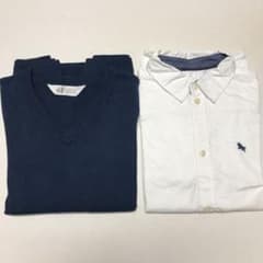 H&M シャツ＆Ｖネックセーターのサムネイル