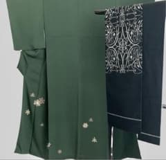 雪の結晶 クリスマス気分 小紋 × 名古屋帯 セット NO110 - メルカリ