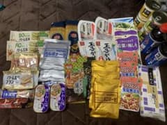 保存食!!自宅療養食!!35点セット!!のサムネイル