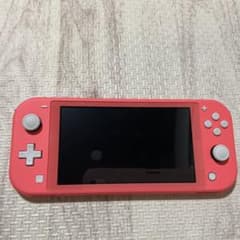Nintendo Switchライト コーラル 初期化済のサムネイル