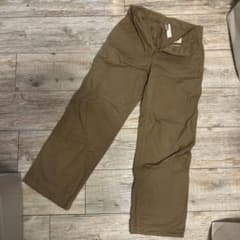 MHL. ベージュ〜カーキ ワークパンツ - 5