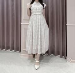 anmille アンミール オリジナルレディフレアワンピース オフホワイト
