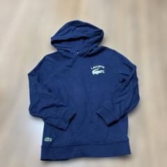 LACOSTE ネイビー フード付きトレーナーのサムネイル