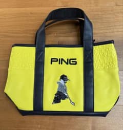 PING カジュアルラウンドトートバッグ レモン PING カジュアルラウンドトートバッグ - メルカリ