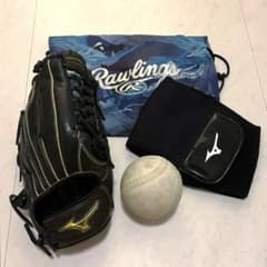 ミズノ 軟式 少年用ファーストミット【ダイヤのエース・結城哲也