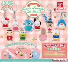 サンリオキャラクターオールスターパート1 めじるしアクセサリー　ハンギョドンのサムネイル