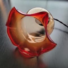 北一硝子のランプシェード 赤のサムネイル
