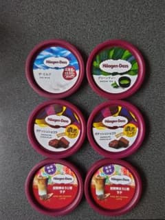Häagen-Dazs 蓋6個 - メルカリ