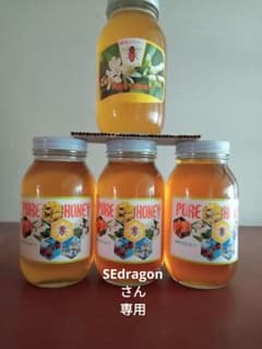 SEdragonさん専用国産百花蜂蜜1200g×3とみかん蜂蜜1200g - メルカリ