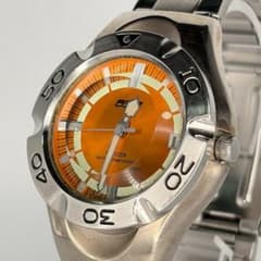 CITIZEN OXY 5518-L16649 腕時計 オレンジ 動作未確認