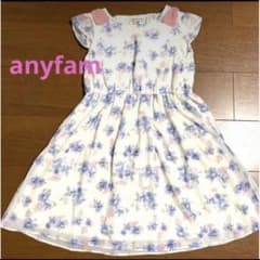 ♡エニィファム 花柄ワンピース【140cm】♡のサムネイル