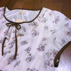 膝丈 シフォンワンピース 3Lのサムネイル