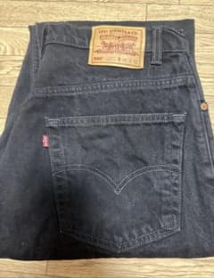 90s Levi's560 ブラックデニム 38/32 216 - メルカリ