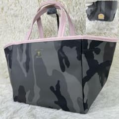 【majulie❤︎ 】　ADMJ　カモフラトートバッグ　エーディーエムジェ majulie❤︎ 様専用】 ADMJ カモフラトートバッグ エーディーエムジェ