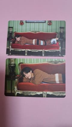 v bts カード BE 2枚セットのサムネイル