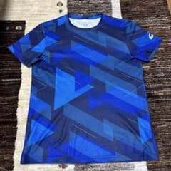 asics アシックス スポーツウェア 半袖 Tシャツ ブルートレーニング青のサムネイル