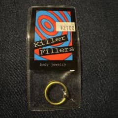 【未使用】Killer Fillers ボディピアス キャプティブビーズリングのサムネイル