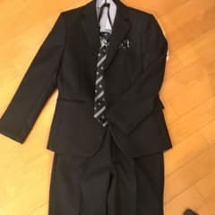 スーツ　ジュニア　140cm ブラック　卒業式&冠婚葬祭のサムネイル